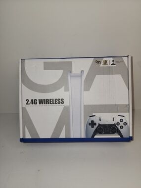 2.4G Wireless Handheld Game Controller - White and Black